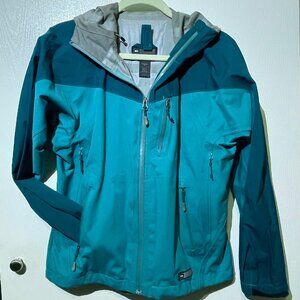 REI Elements Vintage Jacket - Two Tone Teal and Blue - Women's Size M